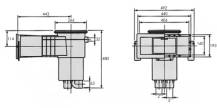 Skimmer VA, 406x160mm